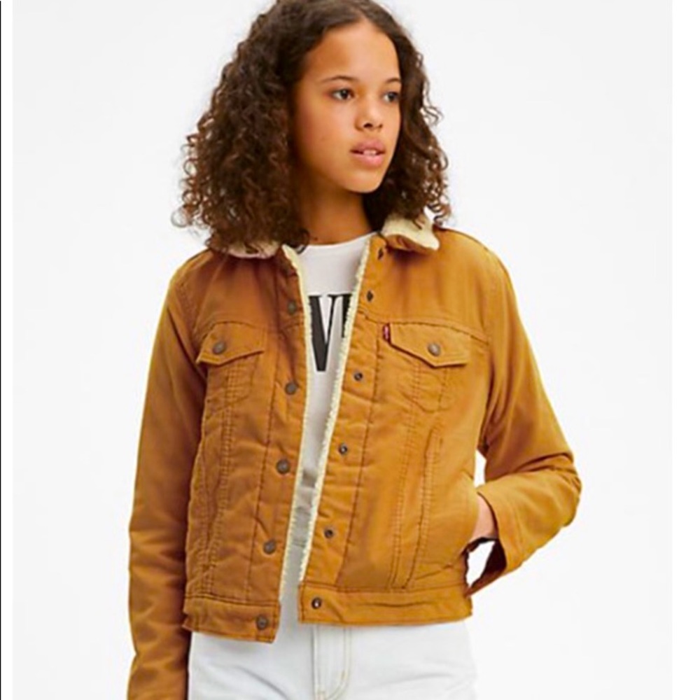 Levi’s Original Corduroy Sherpa Trucker Jacket